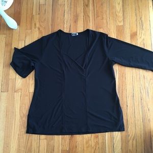 Sympli Crossover Knit Top